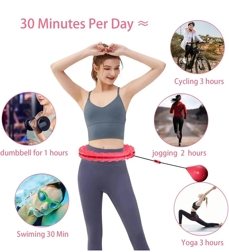 Smart Adjustable Fitness Hoops